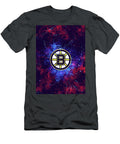 Hockey Nebula Boston Bruins Leith Huber T-Shirt