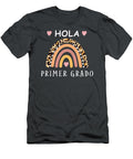 Hola Primer Grado Hello First Grade Spanish Teacher School Khan Huyen Bui T-Shirt