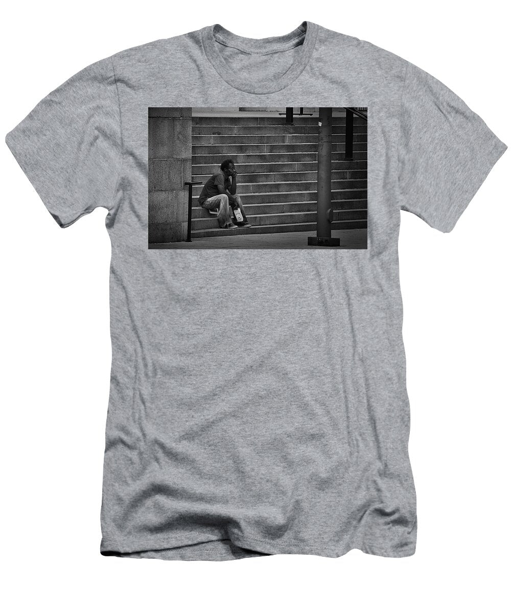 Homeless Starting the Day David Resnikoff T-Shirt