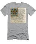 Homer Odyssey Manuscript Date 3rd Quarter of the 15th Century Tom Hill T-Shirt