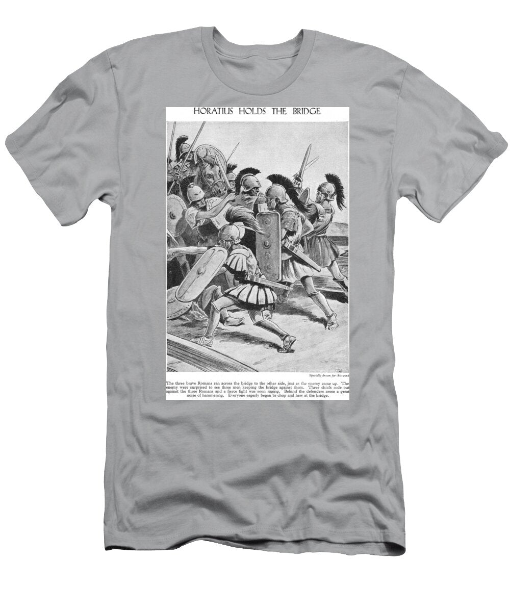 Horatius Holds the Bridge C1940s Richard Henry Brock T-Shirt