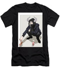 Horned Character in Hoodie with Snack Chimera Dominic T-Shirt