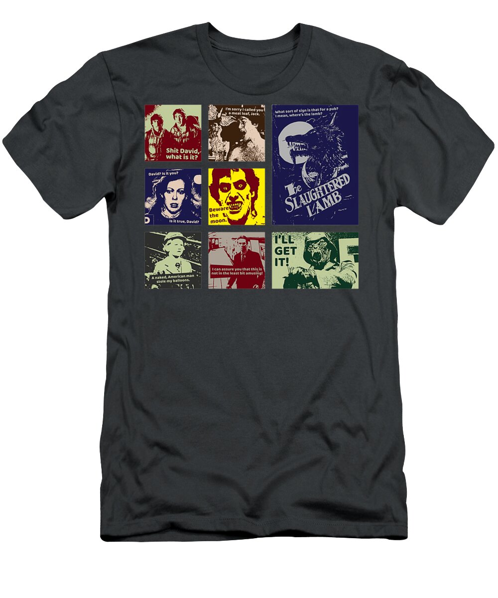 Horror Comedy Cult Classic an American Werewolf Patel Walsh T-Shirt