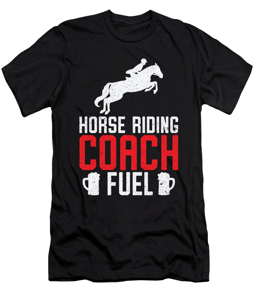 Horse Riding Equestrian Coach Beer Lover Sports Trainer Toms Store T-Shirt