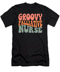 Hospice Nursing Rn Novelty Groovy Palliative Nurse Orgence Matungwa T-Shirt