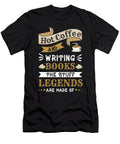 Hot Coffee and Writing Books Shirtom T-Shirt