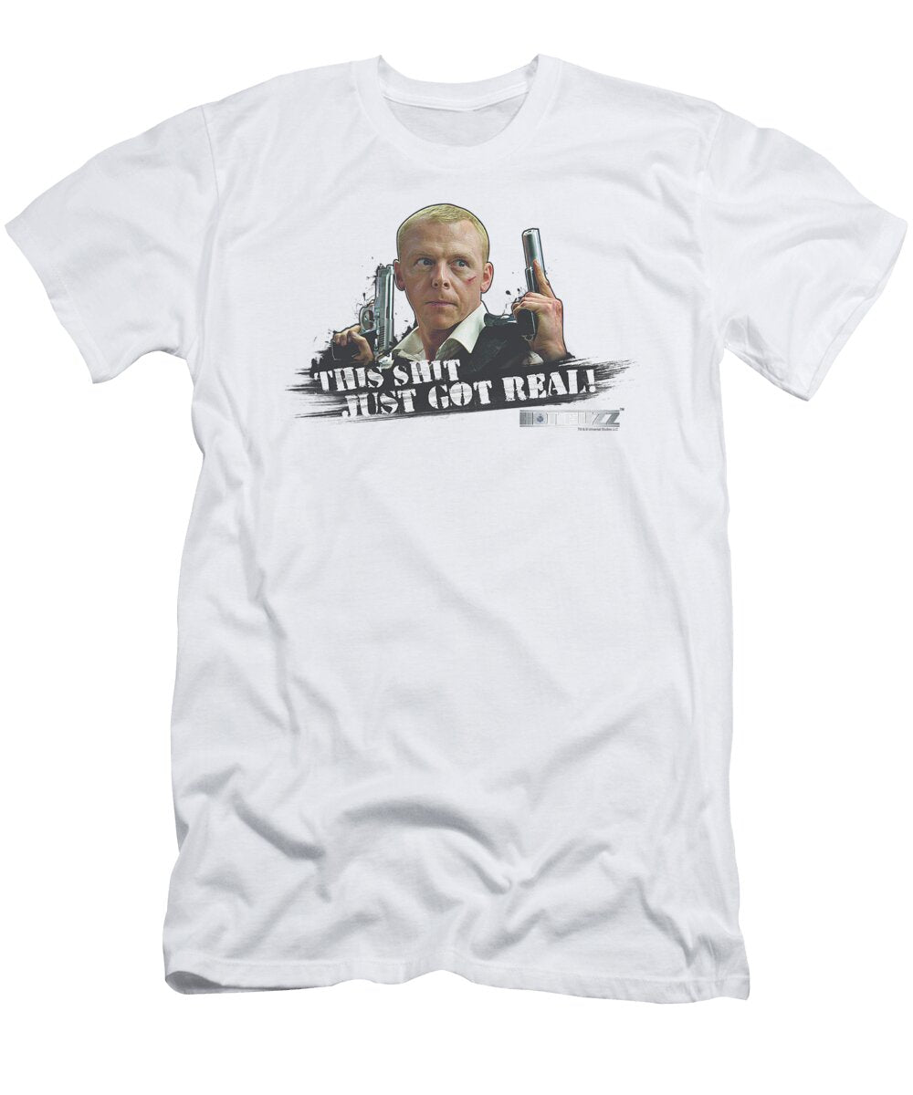 Hot Fuzz Just Got Real Brand a T-Shirt