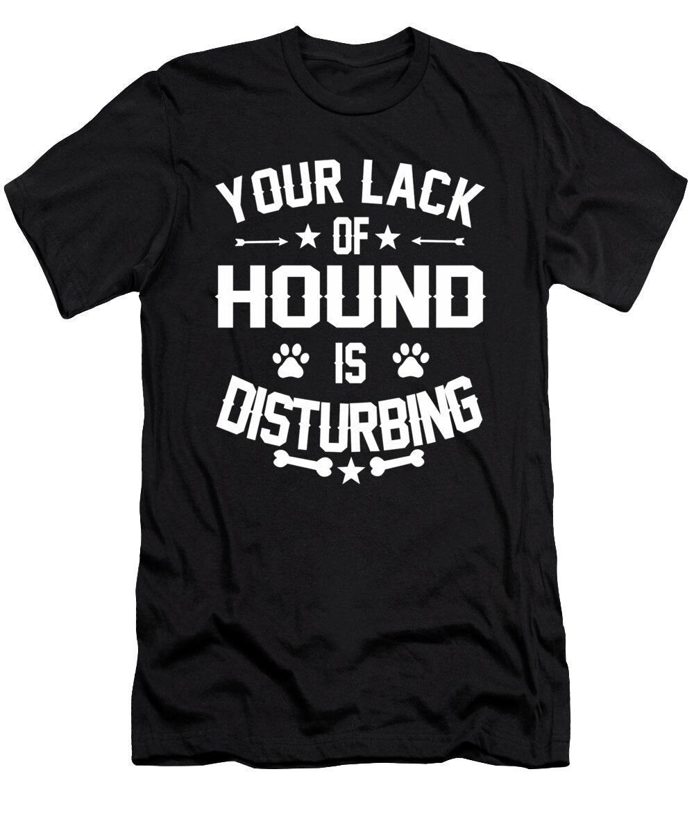 Hound Dog Lover Disturbing Feelings Dusan Vrdelja T-Shirt