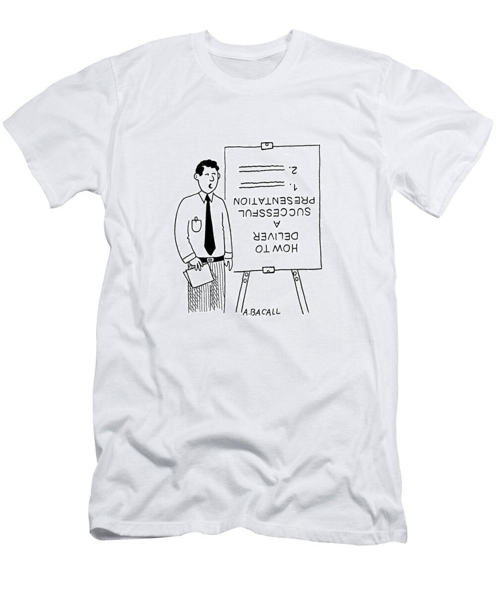 How to Deliver a Successful Presentation Aaron Bacall No Index T-Shirt