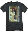 Hugues De Provence At His Desk From the Cycle of Forty Illustrious Members of the Dominican Order in the Chapterhouse 1342 Tommaso Da Modena T-Shirt