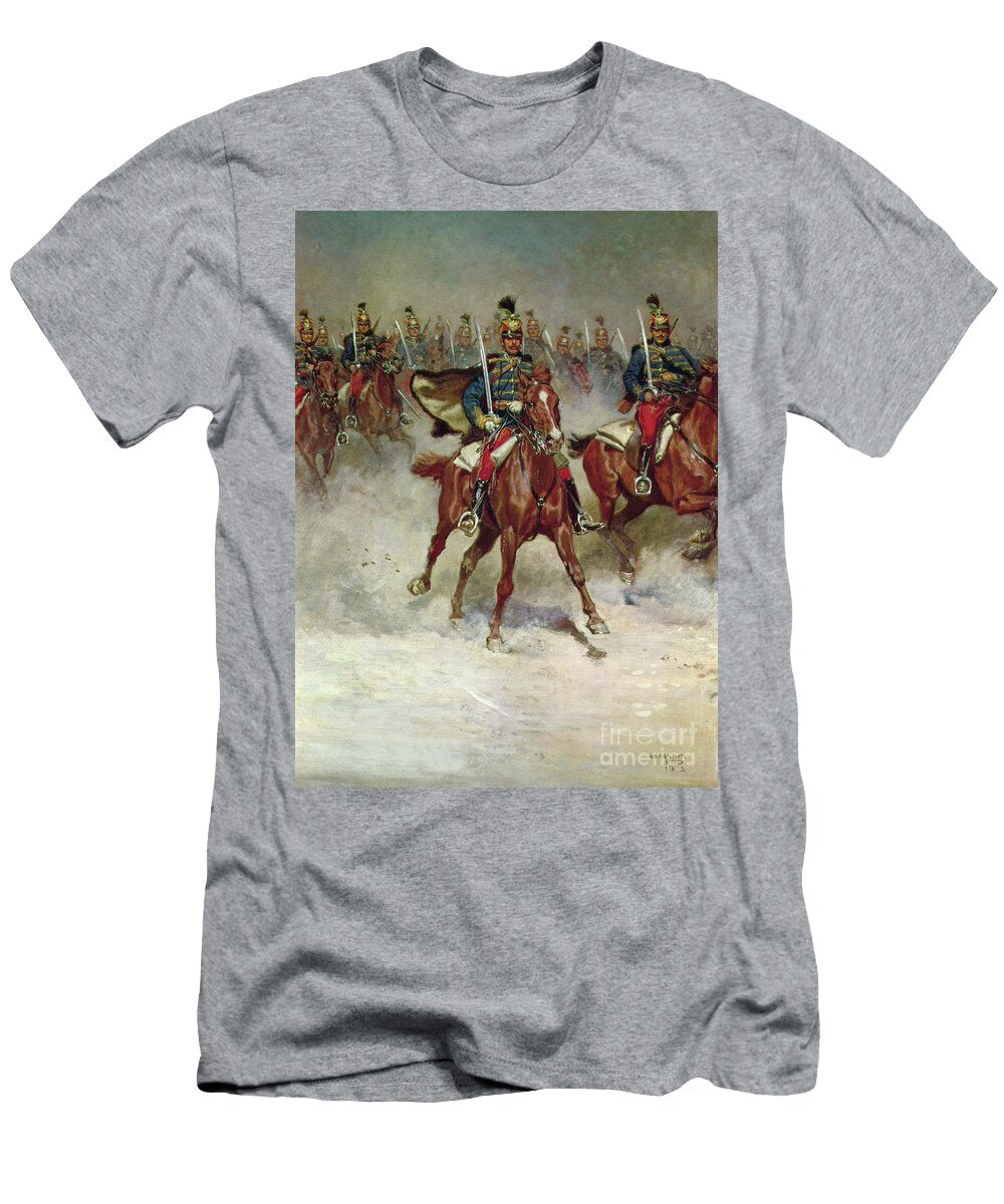 Hussars At the Gallop 1942 Alexander Pock T-Shirt