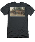 Hussars Standing Next to Their Horses Along the Side of the Road George Hendrik Breitner 1857 1923 T-Shirt