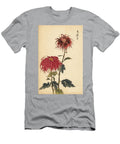 Hybrid Spotted Scarlet and Pink Quill Chrysanthemum Keika Hasegawa T-Shirt