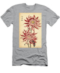 Hybrid Variegated Pink and Scarlet Spider Chrysanthemum Keika Hasegawa T-Shirt