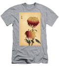 Hybrid Variegated Yellow Orange and Crimson Chrysanthemum Keika Hasegawa T-Shirt