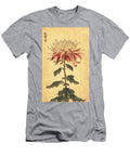 Hybrid White and Crimson Spoon Chrysanthemum Keika Hasegawa T-Shirt