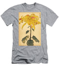 Hybrid Yellow Irregular Chrysanthemum Keika Hasegawa T-Shirt