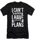 I Cant Sorry I Have Plans Funny Workout Gym Motivational Matthew Chan T-Shirt