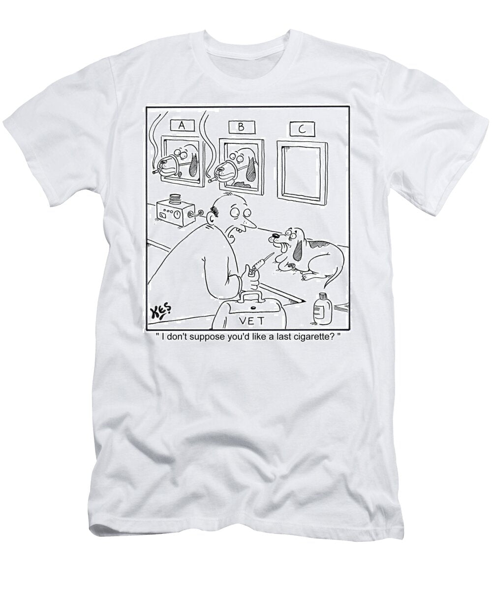 I Dont Suppose Youd Like a Last Cigarette Kes T-Shirt