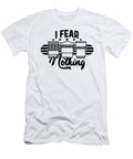 I Fear Nothing Retro Videographer Camera Operators Tshirtconcepts Marvin Poppe T-Shirt