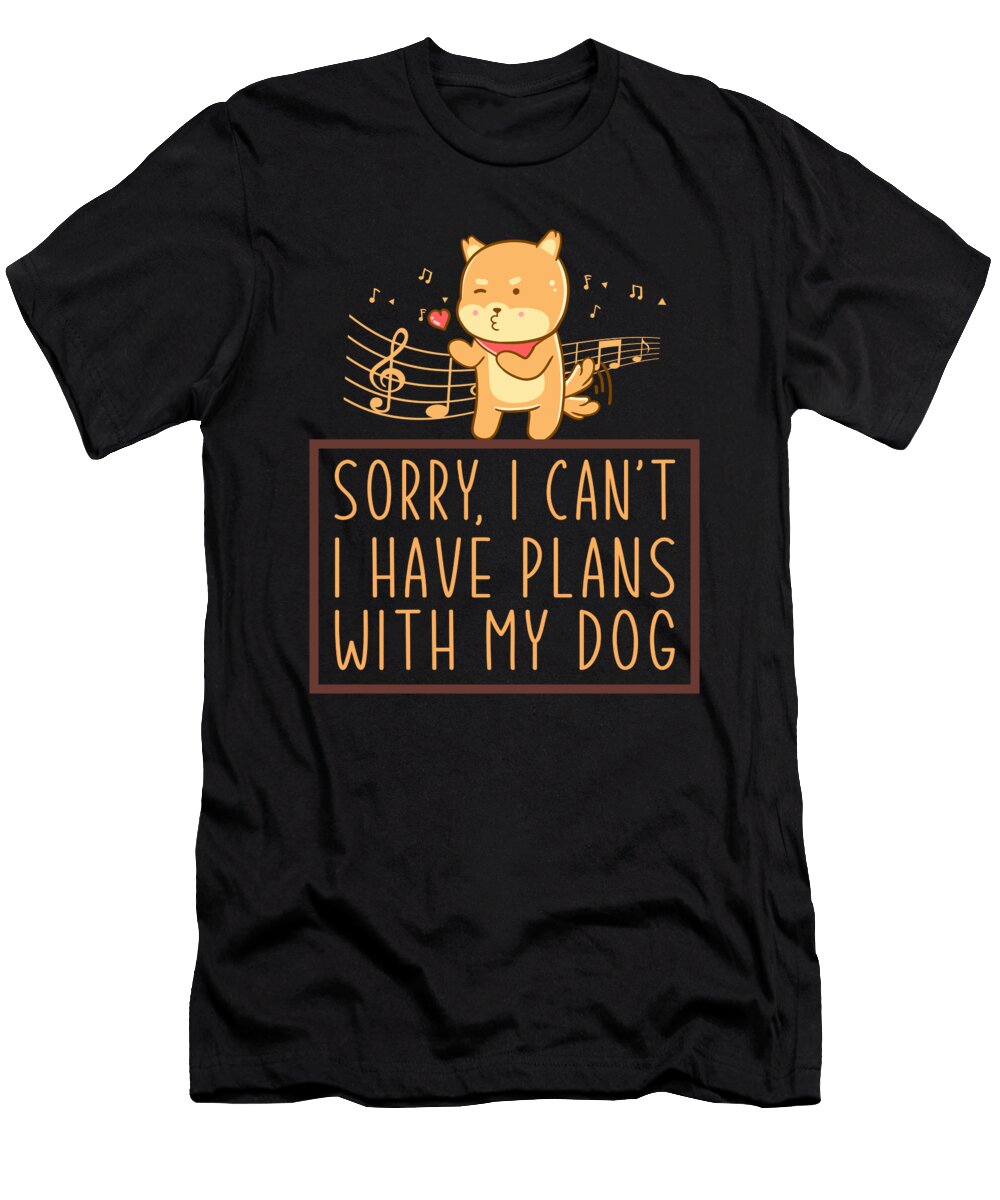 I Have Plans with My Dog Shiba Inu Japanese Dog Gift Thomas Larch T-Shirt