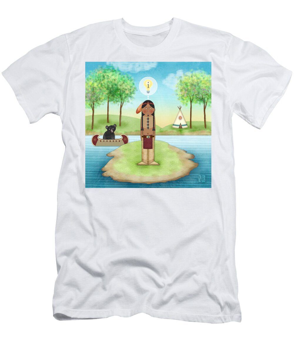 I Is for Indian Valerie Drake Lesiak T-Shirt