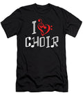 I Love Choir Choral Music Chorus Singer Conductor Gift Thomas Larch T-Shirt