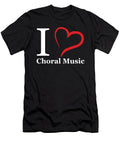 I Love Choral Music Heart Chorus Choir Singer Gift Thomas Larch T-Shirt