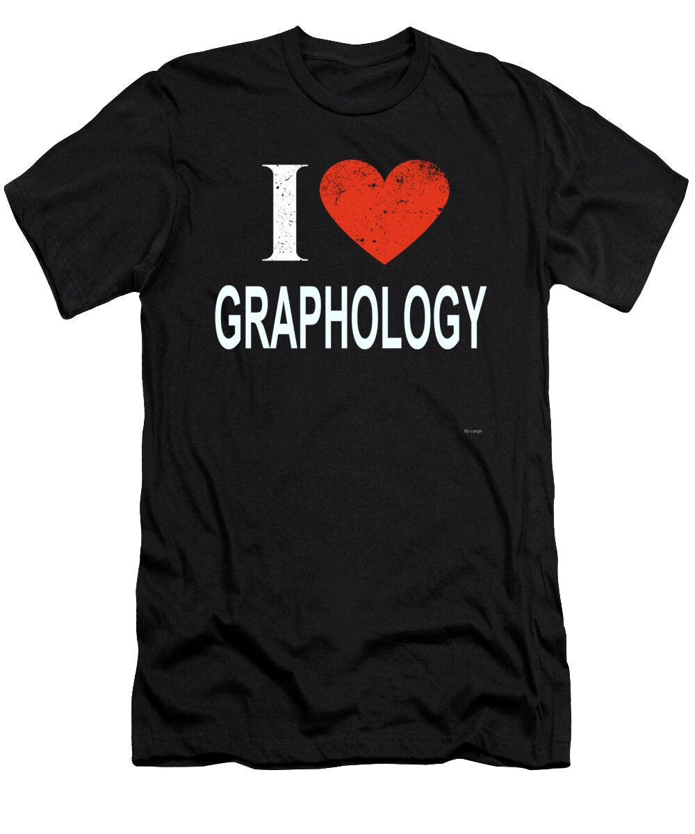 I Love Graphology Jose O T-Shirt