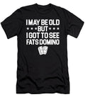 I May Be Old Dominoes Tiles Puzzler Game Gift Thomas Larch T-Shirt
