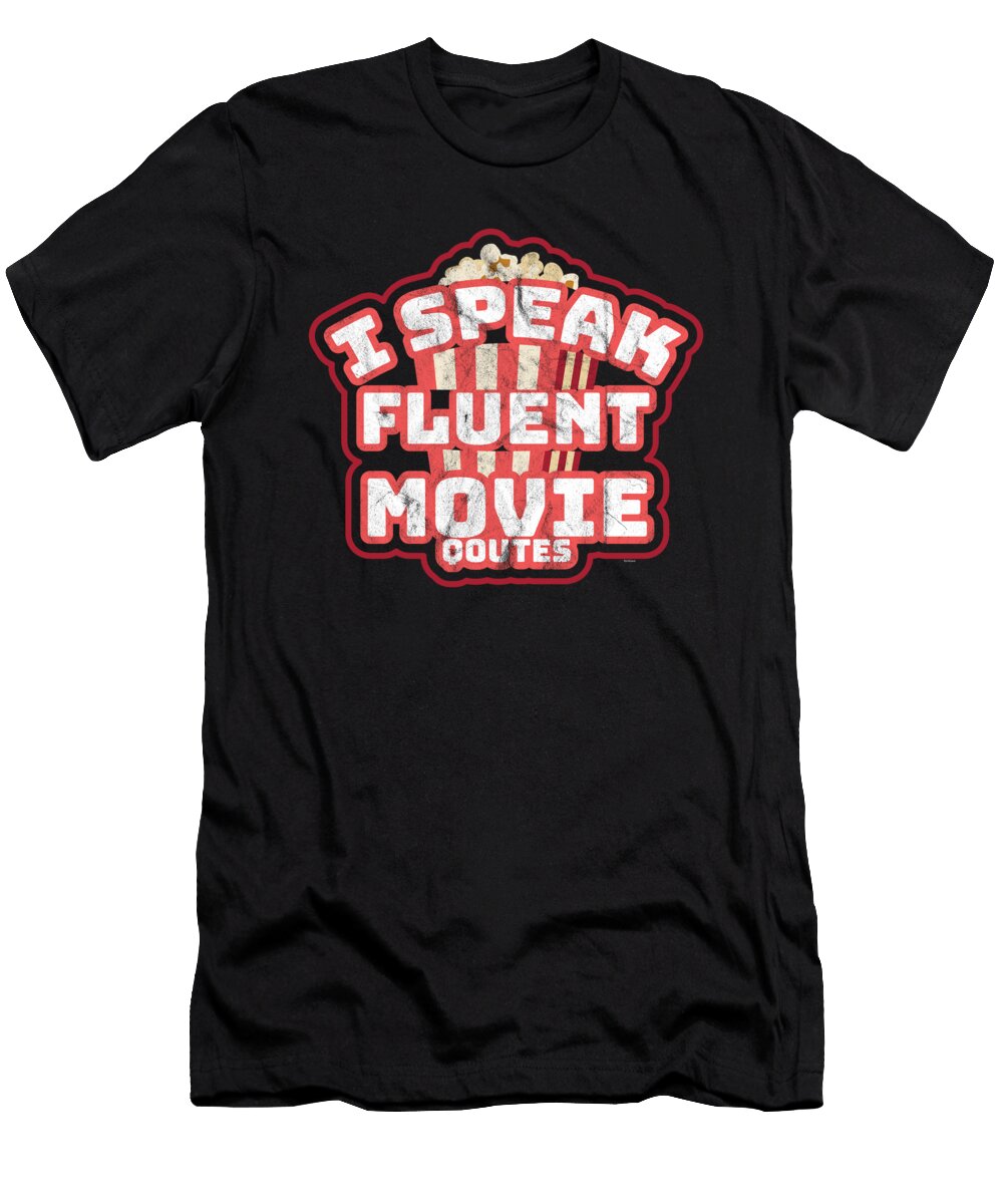 I Speak Fluent Movie Quotes Movie Lover Thomas Larch T-Shirt
