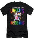 I Survived My Uncles Masters Degree Unicorn Graduation Graduate Thepassionshop T-Shirt