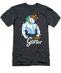 I Sweat Glitter Unicorn Weightlifting for Men Women Kids Athlete Gym Bodybuilding Crazy Squirrel T-Shirt