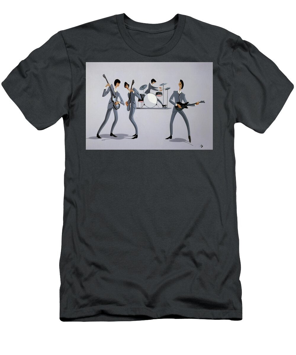 I Want to Hold Your Hand Alan Bodner T-Shirt