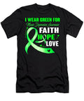 I Wear Green for Manic Depression Awareness Faith Hope Love Thepassionshop T-Shirt
