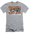 Ice Rinks Winter Scenes Hockey Teams Bruins Sens Flames Leafs Habs Oilers C Spandau Hockey Artist Carole Spandau T-Shirt