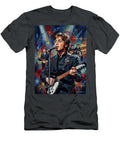 Iconic Beatles Abstract Portrait Art of Music Icons Iconic Musicians Legend Paint Sampadart Gallery T-Shirt