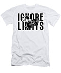 Ignore Limits Workout Motivational Gym Quotes Alan Reid T-Shirt