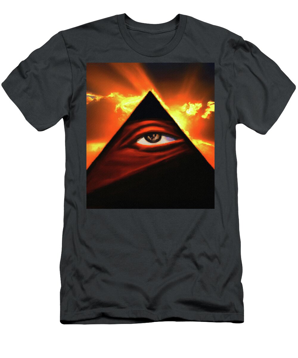 Illminati Eye Pierre Blanchard T-Shirt