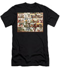 Illustration for a French School Textbook of Various Products of the Colonies Circa 1920 30 French School T-Shirt