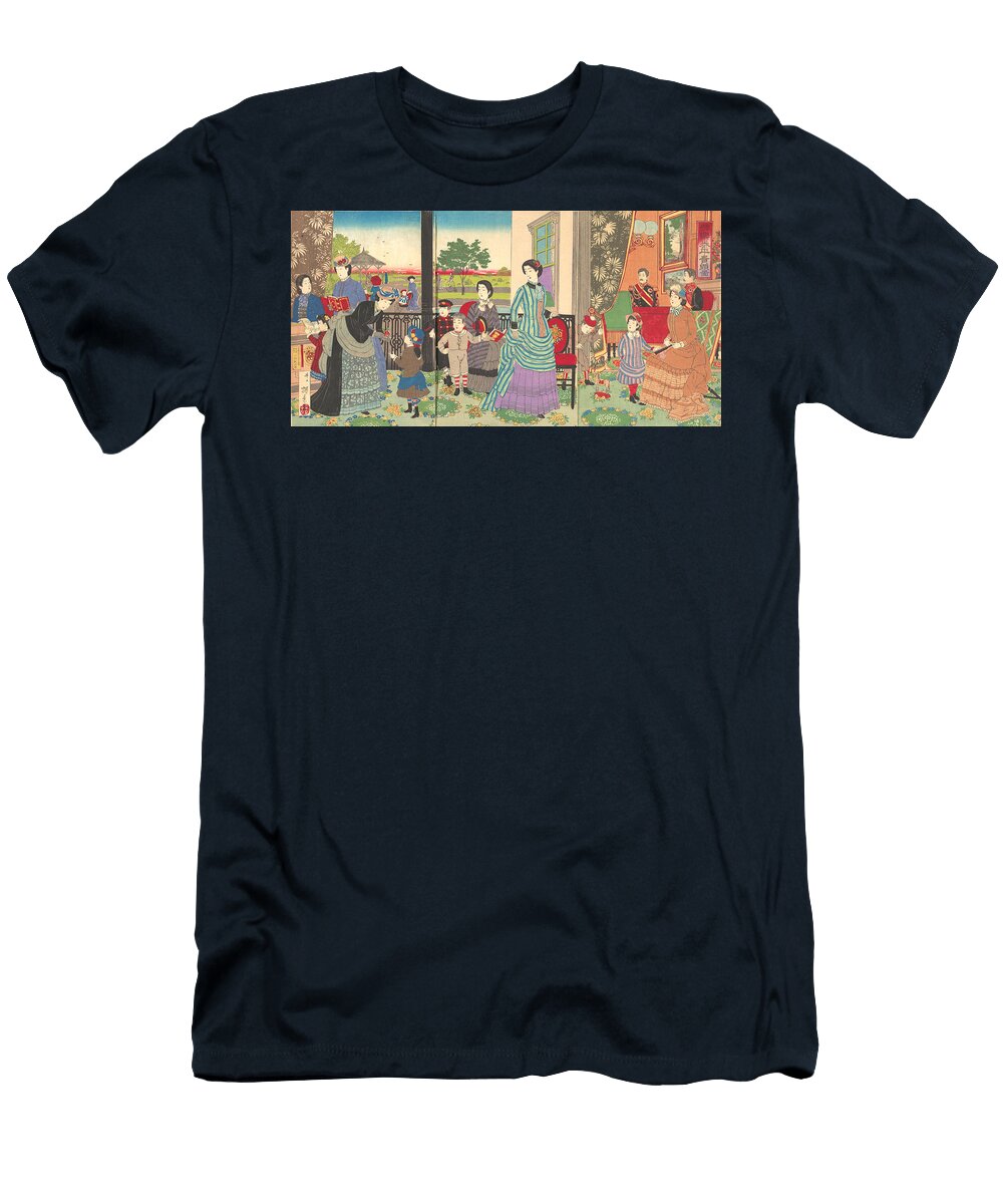 Illustration of Great Mysticete From Zoological Lectures Delivered At the Royal Institution Artistic Rifki T-Shirt