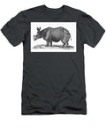Illustration of Single Horned Rhinoceros From Zoological Lectures Delivered At the Royal Institution Les Classics T-Shirt