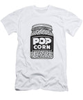Illustration with Jar of Pop Corn Csa Images T-Shirt
