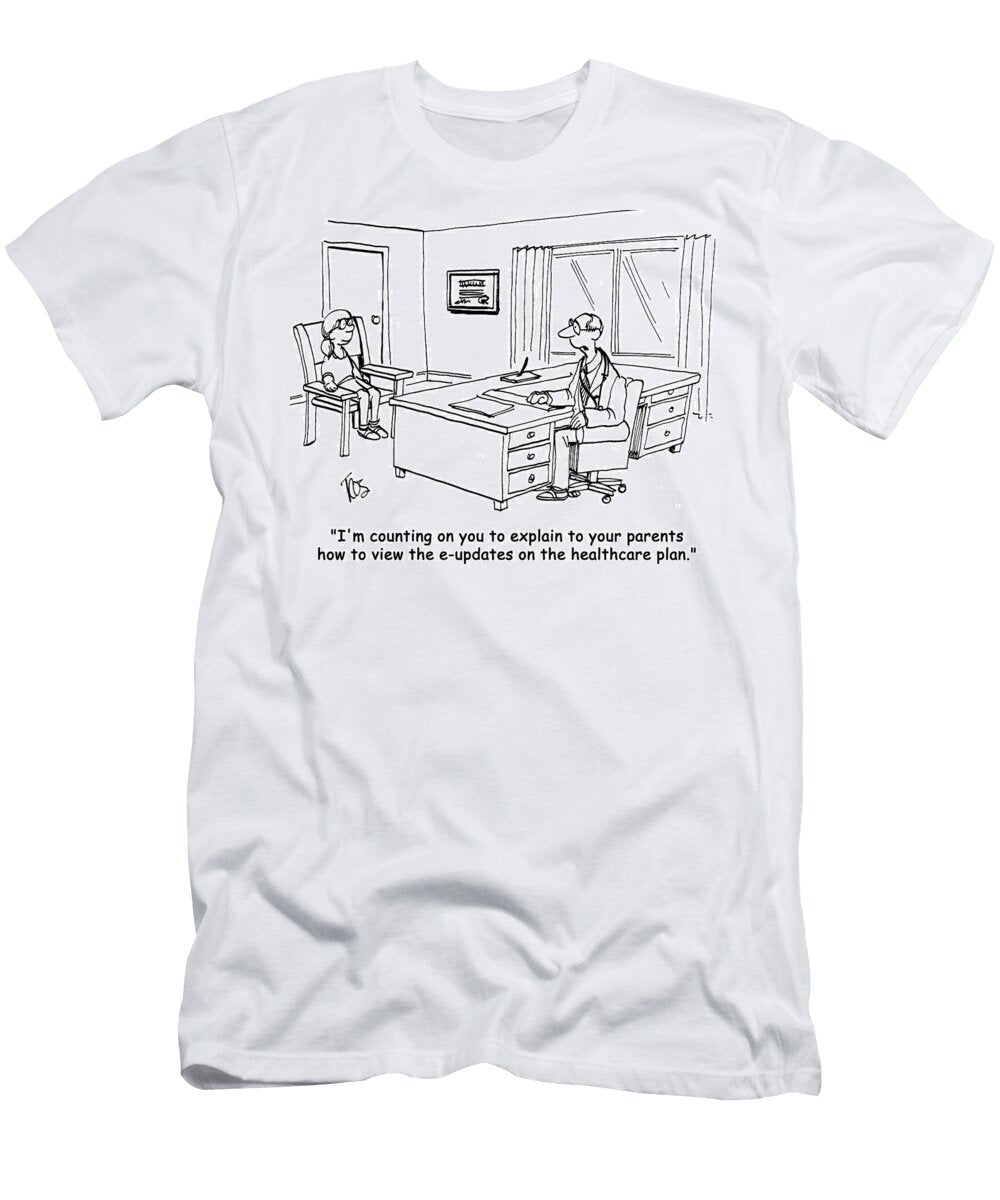 Im Counting on You to Explain to Your Parents How to View Andrew Toos T-Shirt