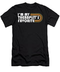 Im My Therapists Favorite Mental Wellness Therapy Humor Maximus Designs T-Shirt