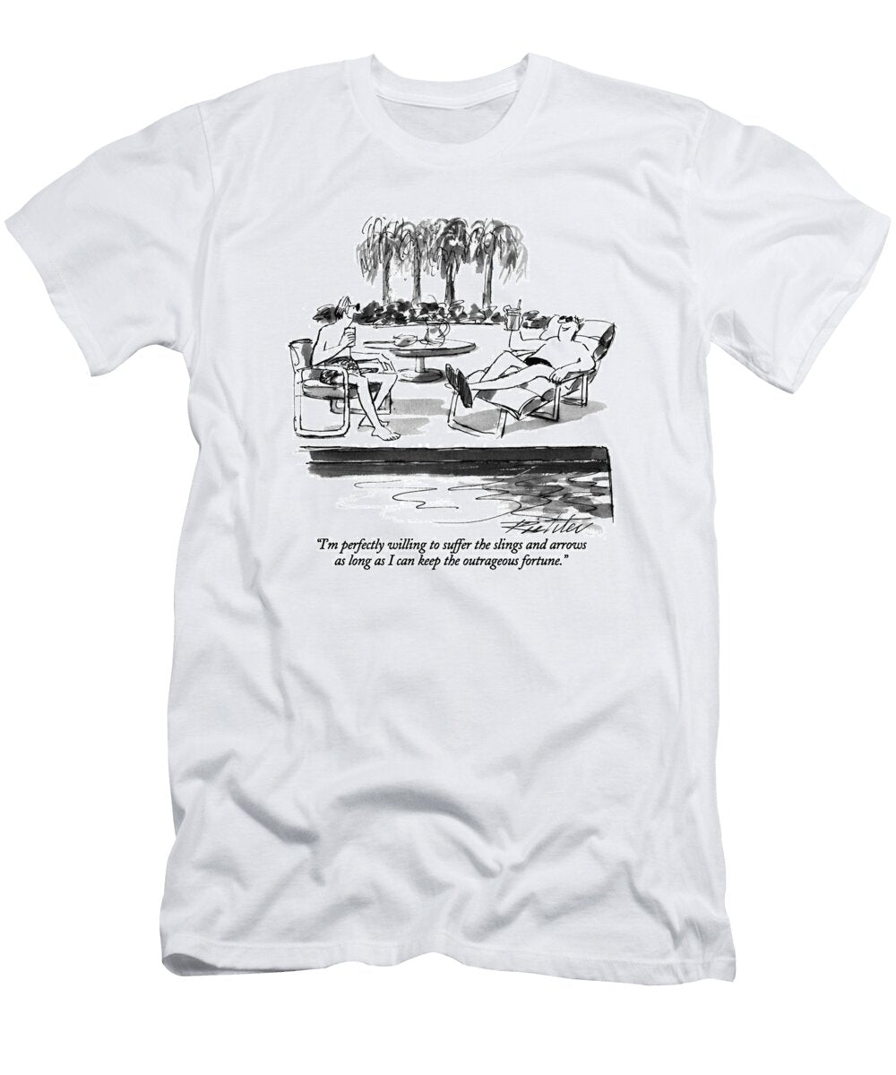 Im Perfectly Willing to Suffer the Slings Mischa Richte T-Shirt