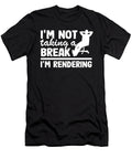 Im Rendering Filmmaker Video Editor Editing Gift Funny Lisa Stronzi T-Shirt