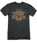Impact Men S Ac DC High Voltage Soft Fitted 301 Cotton Acdc37antique White Sture Soderberg T-Shirt