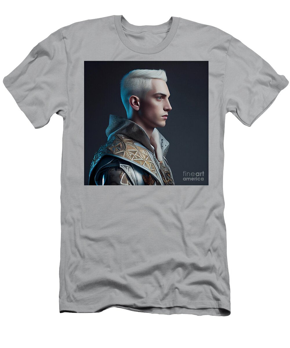 In a Distant Future Eminem As a Fashion Model By Asar Studios Celestial Images T-Shirt