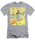 In Islington There Lived a Manof Whom the World Might Saythat Still a Godly Race He Ran Illustration for Elegy on a Mad Dog By Oliver Goldsmith Randolph Caldecott T-Shirt